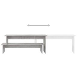 Berkfield Home TV Cabinet Concrete Grey 180x30x43 cm Engineered Wood - Size: 180 x 30 x 43 cm - thumbnail 5