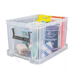 SPETLEK Plastic Storage boxes 10 Litre in Clear - thumbnail 4