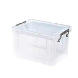 SPETLEK Plastic Storage boxes 10 Litre in Clear
