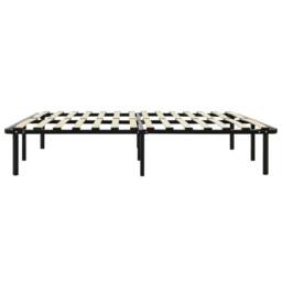 Berkfield Home Classic Bed Frame Black Metal 180x200 cm Super King - thumbnail 4