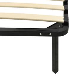 Berkfield Home Classic Bed Frame Black Metal 180x200 cm Super King - thumbnail 6