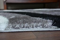 RugsX Shaggy Space Rug in Grey - Size: 80 cm x 150 cm - thumbnail 4