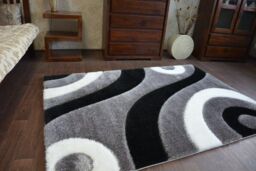 RugsX Shaggy Space Rug in Grey - Size: 80 cm x 150 cm - thumbnail 5