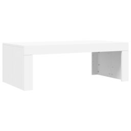 Berkfield Home Coffee Table White 102x50x36 cm Engineered Wood - Size: 102 x 50 x 36 cm - thumbnail 6