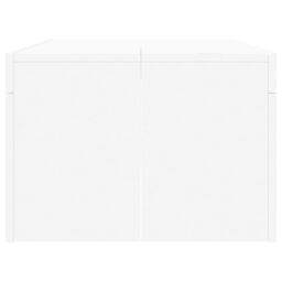 Berkfield Home Coffee Table White 102x50x36 cm Engineered Wood - Size: 102 x 50 x 36 cm - thumbnail 5