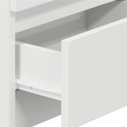Berkfield Home Bedside Cabinets 2 pcs with 2 Drawers White 40x33x60 cm - Size: 40 x 33 x 60 cm - thumbnail 9