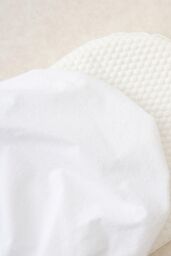 The Tiny Bed Company Waterproof Fitted Mattress Protector Moses Basket (74 x 28cm) in White - thumbnail 1