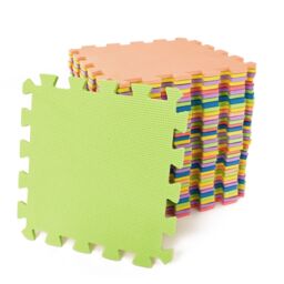 M.Y Interlocking EVA Foam Baby Play Mats 9 Piece Pack - Size: 9 Pack - thumbnail 1