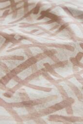 Abigail Ahern x Murmur 'Oonagh' Cotton Duvet Cover Set in Pink - Size: Single - thumbnail 5