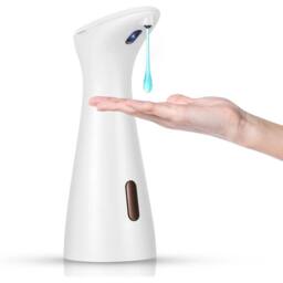 FLAVORA 200ml Automatic Soap Dispenser Liquid Soap Dispenser in White - thumbnail 2