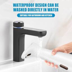 FLAVORA 200ml Automatic Soap Dispenser Liquid Soap Dispenser in White - thumbnail 6