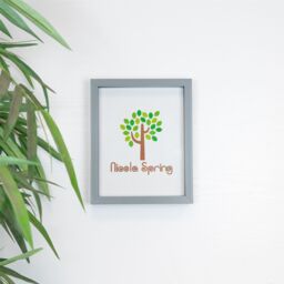 "Nicola Spring 3D Box Photo Frame - 8 x 10"" in Grey" - thumbnail 5