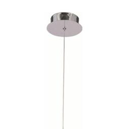 Netlighting Espirales Pendant 12W LED 3000K 840lm Silver Frosted Acrylic Chrome - thumbnail 4