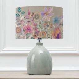 Leura Table Lamp With Primrose Eva Lampshade - thumbnail 1