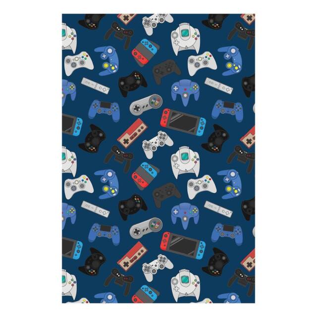 Gamer Fleece Game Controller Blanket - Size: Crib - image 1