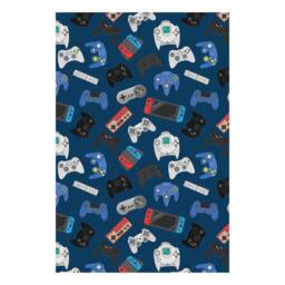 Gamer Fleece Game Controller Blanket - Size: Crib