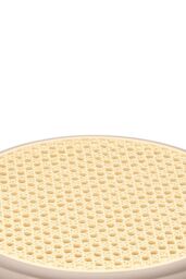 Living and Home 6 PCS Minimalist Plastic Backless Stacking Stool in Light Brown - thumbnail 8