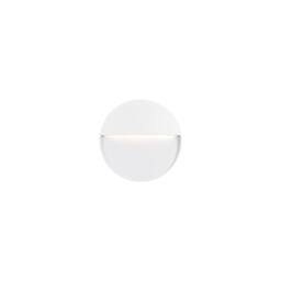 Netlighting Nod Round LED Outdoor Recessed Wall Lamp White Opal 3000K IP65 - thumbnail 2