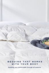 Snuggledown Hotel Goose Feather & Down 10.5 Tog All Year Round Duvet in White - Size: Super King - thumbnail 3
