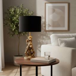 Madison & Mayfair Monkey Desk Lamp in Gold