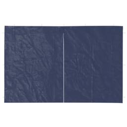 Berkfield Home Party Tent Sidewall 2 pcs with Zipper PE Blue