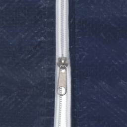 Berkfield Home Party Tent Sidewall 2 pcs with Zipper PE Blue - thumbnail 3