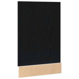 Berkfield Home Modern Dishwasher Panel Lyon Black Oak 45x1.5x67 cm Engineered Wood - thumbnail 6