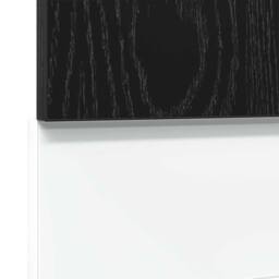 Berkfield Home Modern Dishwasher Panel Lyon Black Oak 45x1.5x67 cm Engineered Wood - thumbnail 7