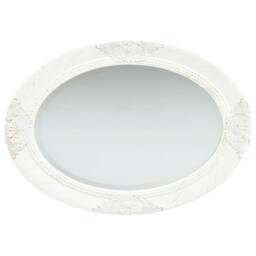 Berkfield Home Wall Mirror Baroque Style 50x70 cm White - thumbnail 3