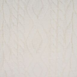 OHS Cable Knit Design Fleece Throw Ultra Soft Fluffy Blanket for Family in Cream - Size: 230 cm x 270 cm - thumbnail 6