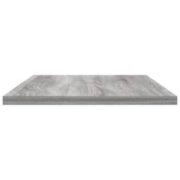 Berkfield Home Wall Shelves 4 pcs Grey Sonoma 60x20x1.5 cm Engineered Wood - thumbnail 5