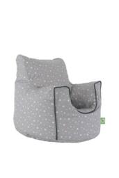 Bean Lazy Cotton Grey Stars Bean Bag Arm Chair with Beans Child / Teen size - Size: Large - thumbnail 2