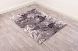 Celebrity Interiors Bianco 185TA Grey Rug - Size: 80 cm x 150 cm - thumbnail 3