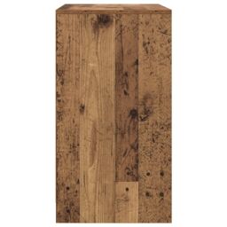Berkfield Home Sideboard Old Wood 70x41x75 cm Engineered Wood in Brown - Size: 70 x 41 x 75 cm - thumbnail 6
