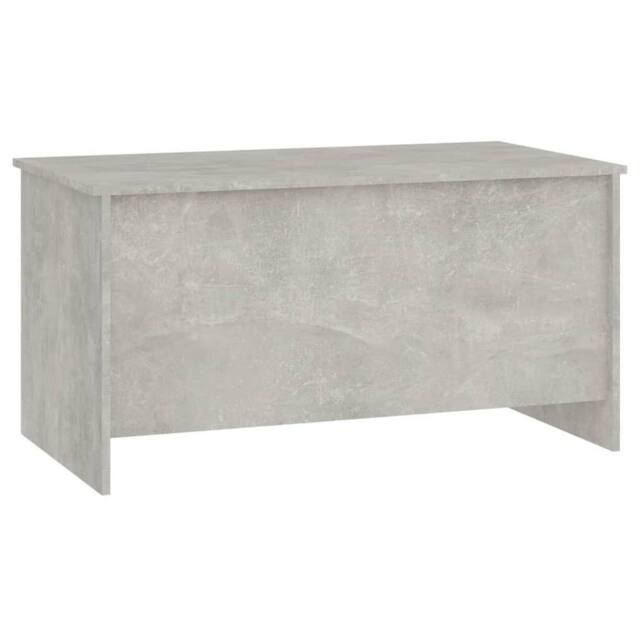 Berkfield Home Modern Coffee Table Concrete Grey 102x55.5x52.5 cm Engineered Wood - image 1