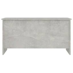 Berkfield Home Modern Coffee Table Concrete Grey 102x55.5x52.5 cm Engineered Wood - thumbnail 4