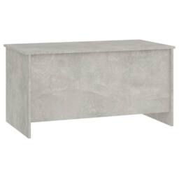Berkfield Home Modern Coffee Table Concrete Grey 102x55.5x52.5 cm Engineered Wood - thumbnail 1