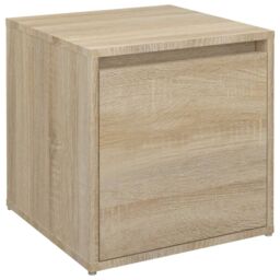 Berkfield Home Box Drawer Sonoma Oak 40.5x40x40 cm Engineered Wood in Brown - thumbnail 2