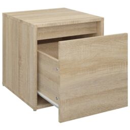 Berkfield Home Box Drawer Sonoma Oak 40.5x40x40 cm Engineered Wood in Brown - thumbnail 6