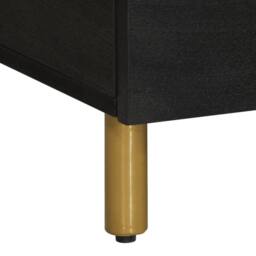 Berkfield Home Durable Coffee Table Black 80x50x40 cm Engineered Wood - Size: 80 x 50 x 40 cm - thumbnail 8