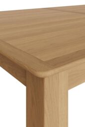FWStyle 1.4M Natural Oak Extending Dining Table in Brown - thumbnail 4