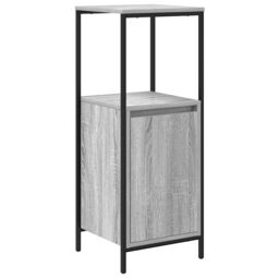Berkfield Home Bathroom Cabinet with Shelves Grey Sonoma 36x35x95 cm - Size: 36 x 35 x 95 cm - thumbnail 2