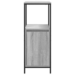 Berkfield Home Bathroom Cabinet with Shelves Grey Sonoma 36x35x95 cm - Size: 36 x 35 x 95 cm - thumbnail 6