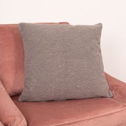 Native Home & Lifestyle Grey Teddy Cushion Cover - Size: 50 cm x 50 cm - thumbnail 1