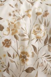 Catherine Lansfield Isadora Floral Reversible Duvet Cover Set in Natural - Size: Single - thumbnail 5