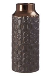 Orsina Zircon Small Ceramic Vase in Gold - thumbnail 6