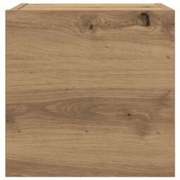 Berkfield Home Wall Mounted TV Cabinet 2 pcs Artisan Oak 30.5x30x30 cm in Brown - thumbnail 5