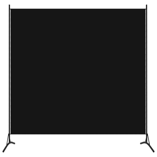 Berkfield Home 1-Panel Room Divider Black 175x180 cm - image 1
