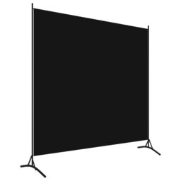 Berkfield Home 1-Panel Room Divider Black 175x180 cm - thumbnail 2