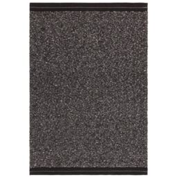 The Rug Shop UK Charcoal Handmade Modern Plain Viscose Easy To Clean Charcoal Area Rug - Size: 240 cm x 340 cm - thumbnail 2